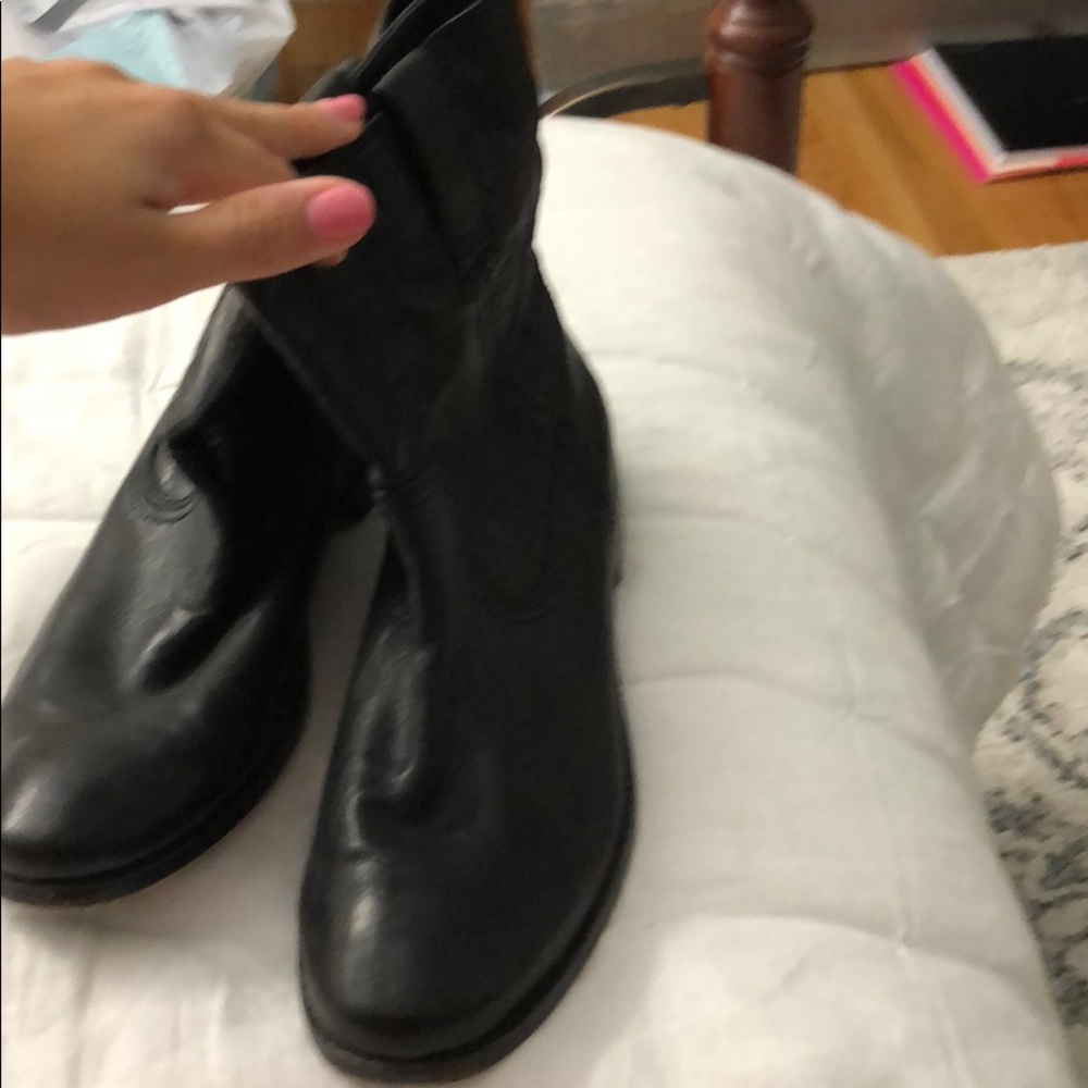 Black Frye boots